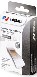 Aidplast Sensitive Náplasť pre citlivú pokožku (1,9 x 7,2 cm)