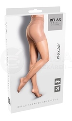 Maxis Relax Basic Pančuchové nohavice, veľkosť M, čierne