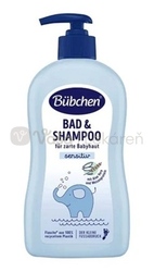 Bubchen Baby Detský kúpeľ a šampón s Aloe vera s pšeničným proteínom