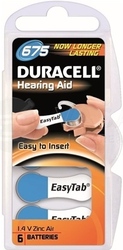 Duracell HA 675 Easytab 1,4 V batérie do načúvacích prístrojov