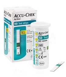 Accu-Chek Active Glucose 50 Testovacie prúžky do glukomera