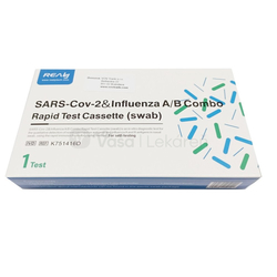 REALYtech Kombinovaný antigénový rýchlotest Covid-19 & Chrípka typu A/B