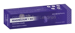 Slovakiapharm Magnézium + B6