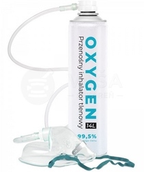 Oxygen 99,5 % Prenosný kyslíkový inhalátor