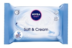 Nivea Baby Soft & Cream Čistiace obrúsky
