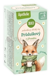 Apotheke Rozprávka BIO  Bylinný čaj Prieduškový so skorocelom (od ukončeného 9. mesiaca)