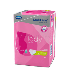MoliCare Premium Lady Pants 5 kvapiek L Inkontinenčné naťahovacie nohavičky