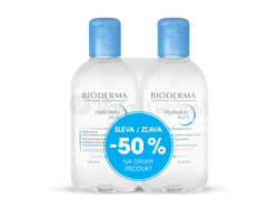 Bioderma Hydrabio H2O Festival Micelárna pleťová voda na dehydratovanú pleť (Výhodné duo balenie)