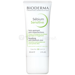 Bioderma Sébium Sensitive Intenzívny krém na aknóznu pleť