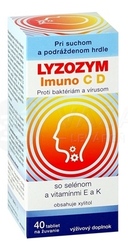Lyzozym Imuno C D so selénom a vitamínmi E a K