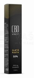 CBD Vincit zlatá pasta 50%