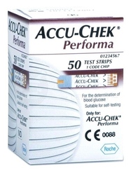 Accu-Chek Performa 50 Testovacie prúžky do glukomera