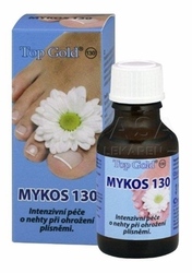 Top Gold Mykos 130 Intenzívna starostlivosť o nechty pri ohrození plesňami