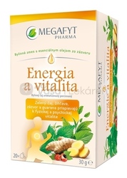 Megafyt Bylinný čaj Energia a vitalita
