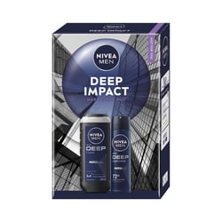Nivea Men Deep Impact (Pánska vianočná darčeková kazeta)