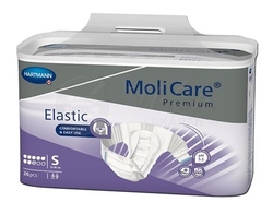 MoliCare Premium Elastic 8 kvapiek S Plienkové nohavičky zalepovacie