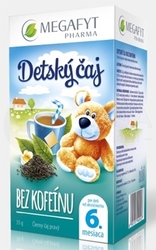 Megafyt Detský čierny čaj Bez kofeínu (od ukončeného 6. mesiaca)