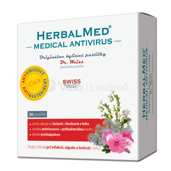 Dr. Weiss Herbalmed Medical Antivirus bylinné pastilky