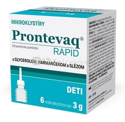 Prontevaq Rapid Mikroklystíry Deti