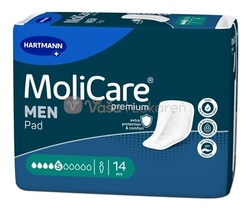 MoliCare Premium Men Pad 5 kvapiek Inkontinenčné vložky pre mužov