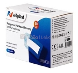 Aidplast Priehľadná sterilná náplasť na rany (5 x 7,5 cm)