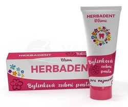 Herbadent MIMI Bylinková zubná pasta pre najmenších