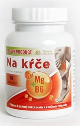 Golden Product Na kŕče Magnézium + Vitamín B6 + Draslík