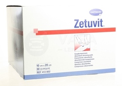 Zetuvit Kompres nasiakový nesterilný (10 x 20 cm)