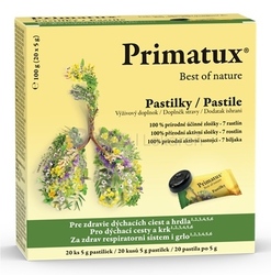 Primatux Pastilky na hrdlo a dýchacie cesty