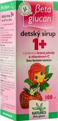 Natures Betaglucan Detský sirup 1+