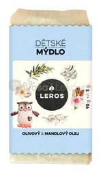 Leros Detské mydlo Olivový & Mandľový olej