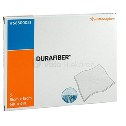 Durafiber Hydrovláknité krytie na rany (15 x 15 cm)