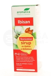Aromatica Ibisan Skorocelový sirup so šípkou a ibištekom