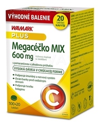 WALMARK Megacéčko Mix Vitamín C 600 mg