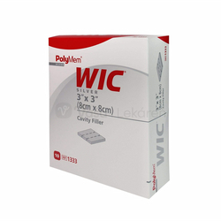 PolyMem QuadraFoam Wic Silver Sterilná výplň (8 x 8 cm)