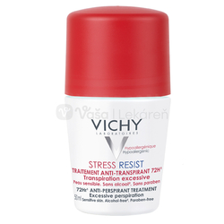 Vichy Stress Resist 72H Roll-on Antiperspirant proti nadmernému poteniu na citlivú pokožku