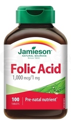 Jamieson Kyselina listová 1000 mcg