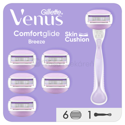 Gillette Venus Comfortglide Breeze Dámsky holiaci strojček + náhradné hlavice