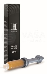 CBD Vincit zlatá pasta 20%