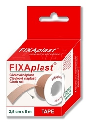FIXAplast Cievková náplasť textilná (2,5 cm x 5 m)