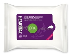 Fyto Hemoral Vlhčené obrúsky pri hemoroidoch