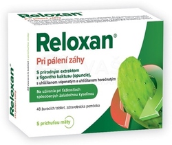Reloxan Pri pálení záhy