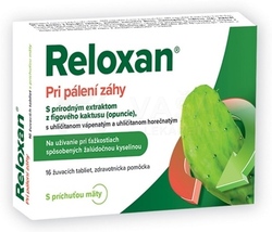 Reloxan Pri pálení záhy