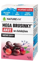 Swiss Naturevia Mega Brusnice Akut so Zlatobyľou