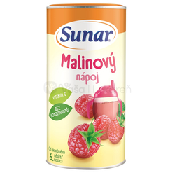 Sunar Rozpustný nápoj Malinový (od ukončeného 6. mesiaca)