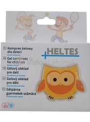 Heltes Gélový obklad pre deti (hrejivý/chladivý) Sova