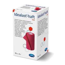 Idealast-haft Color Ovínadlo elastické krátkoťažné červené (10 cm x 4 m)