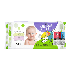 Bella Happy Detské utierky Hodváb & Bavlna