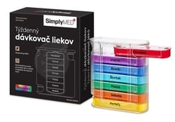 SimplyMED 28003 Týždenný dávkovač liekov vysúvací