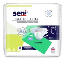 Seni Super Trio Medium Plienkové nohavičky zalepovacie